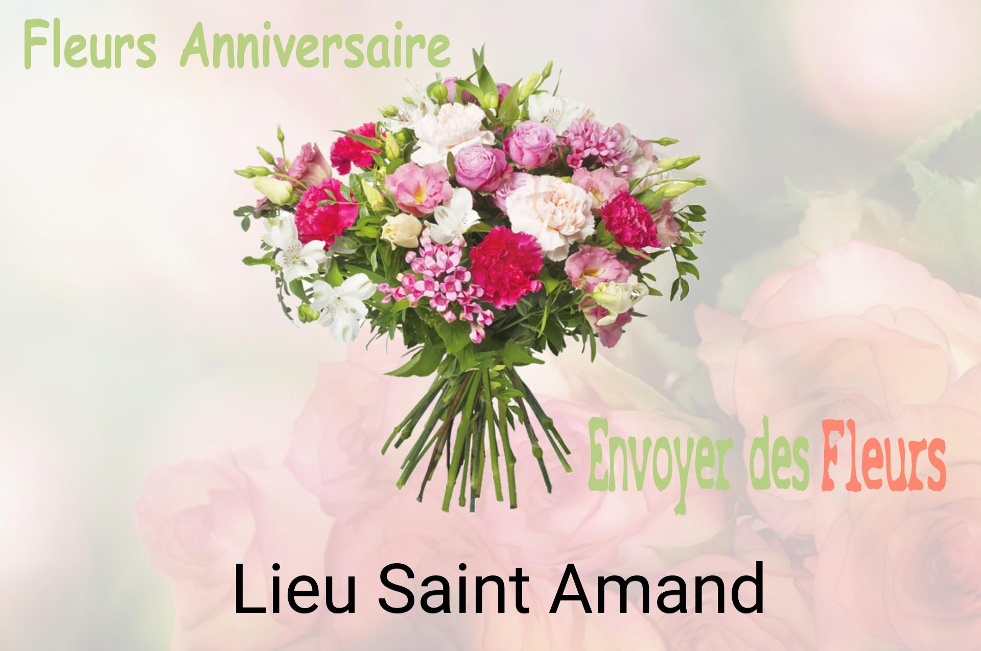 Bouquet de fleurs d’anniversaire livré à Lieu-Saint-Amand